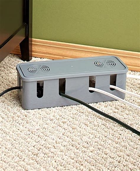 electrical cord organizer box|extension cord organizer home depot.